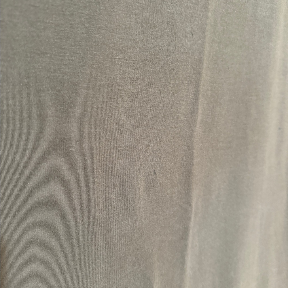 Isaac Mizrahi Live Sleeveless Maxi Dress Side Slits-Reg Size Large Fall Olive - Picture 3 of 9